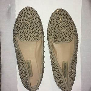 Steve Madden Studded & Jeweled Loafers